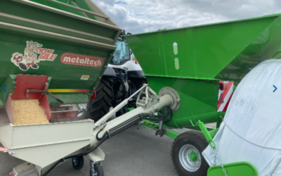 Storage of wet maize in bagss